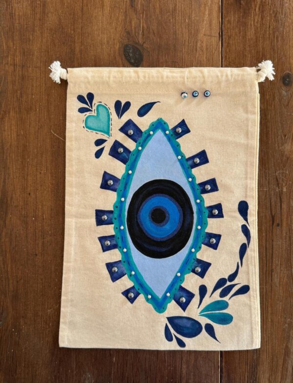 SAQUITO OJO AZUL (mediano)